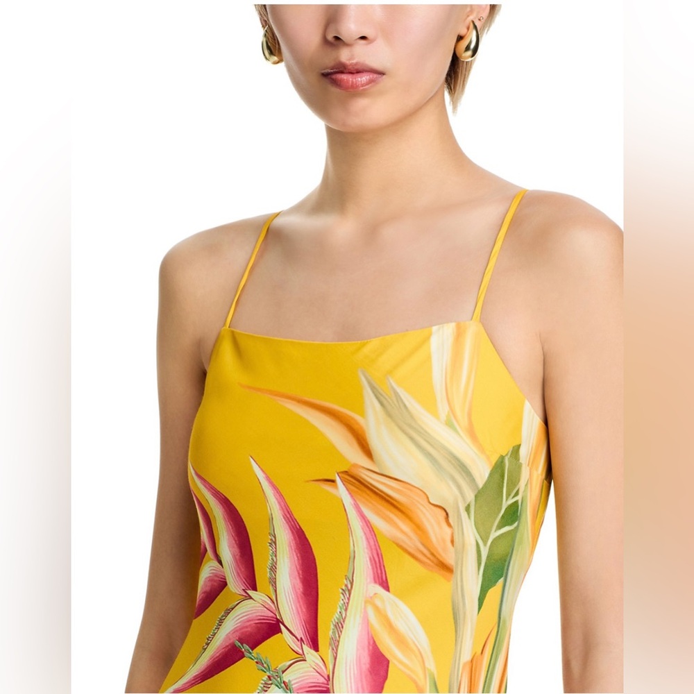 FARM Rio Spring Awakening Yellow Maxi Dress - Picture 2 of 6
